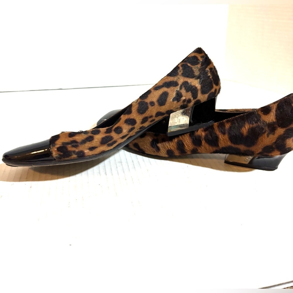 Prada ponytail pumps  brown animal print Women's Shoes with Black Accents - Picture 5 of 12